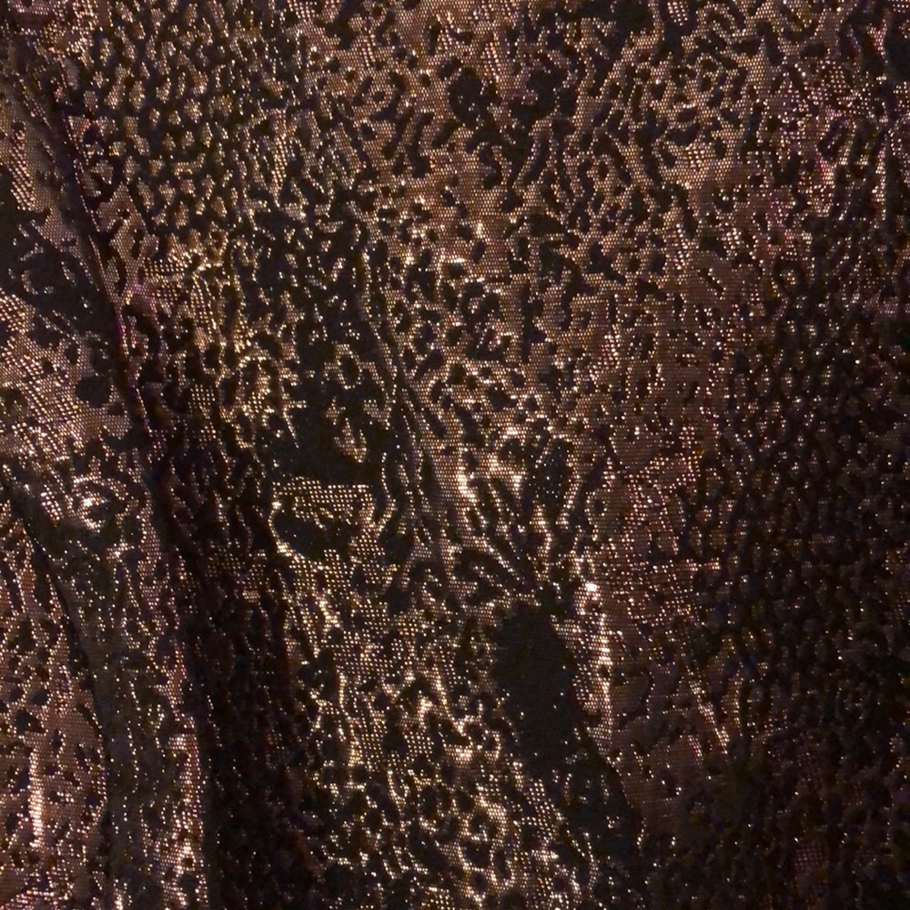 Romeo + Juliet couture metallic cocktail dress - Picture 3 of 6